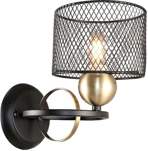 Бра Aitin Pro НББ 03-40-102 STB15359/1W (черный/бронза)