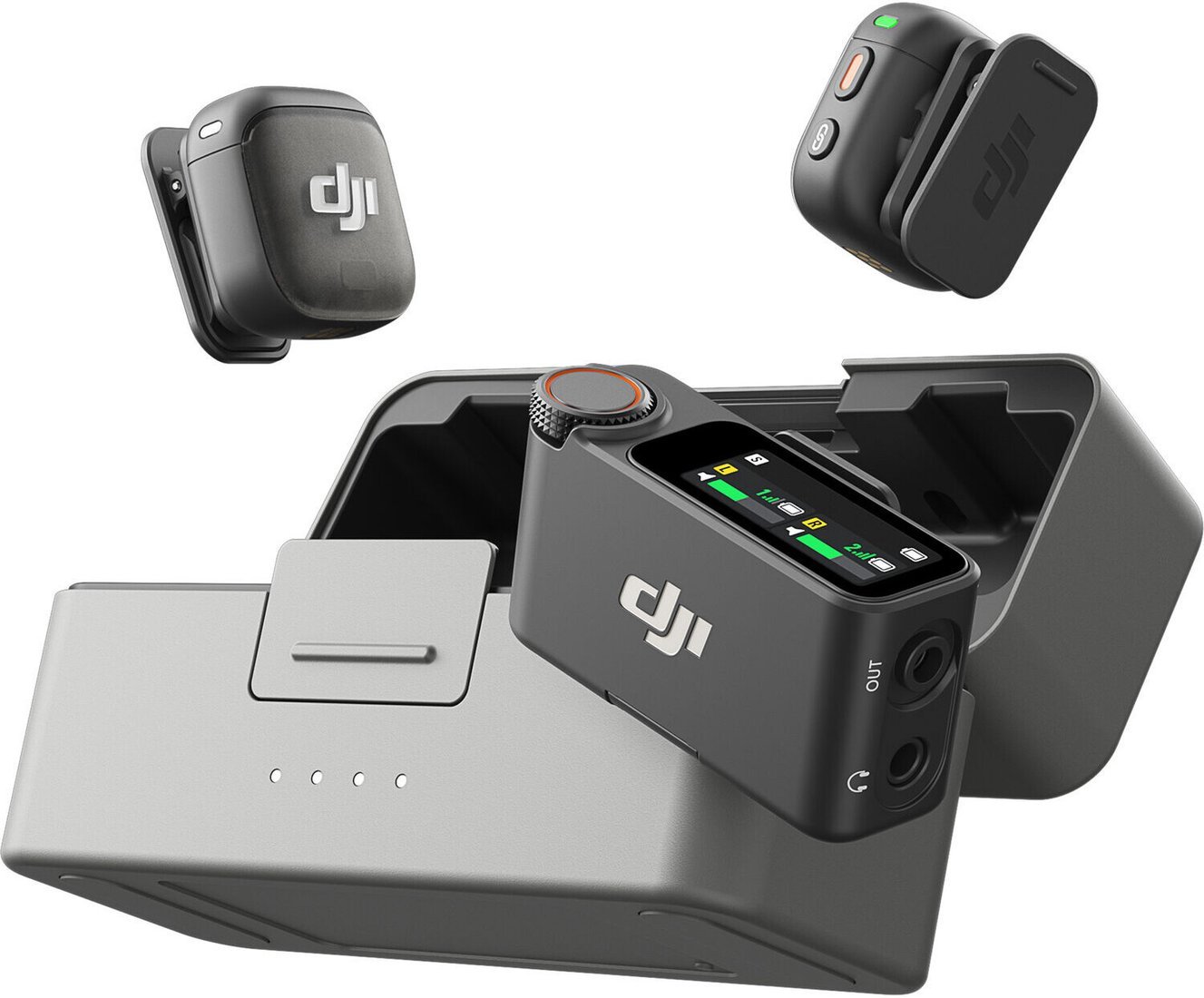 Радиосистема DJI Mic 3 (2TX + 1RX + Charging Case, черный)