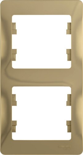 Рамка Systeme Electric Glossa GSL000406 (титан)