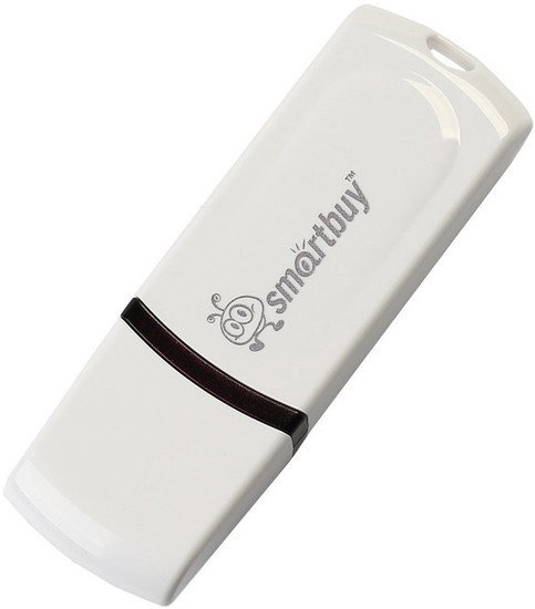 USB Flash Smart Buy 16GB Paean White (SB16GBPN-W)