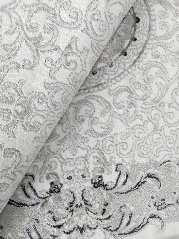 Ковер для жилой комнаты Safyun Victoria HL775-GREY-ANTRASIT (0.8x1.5)