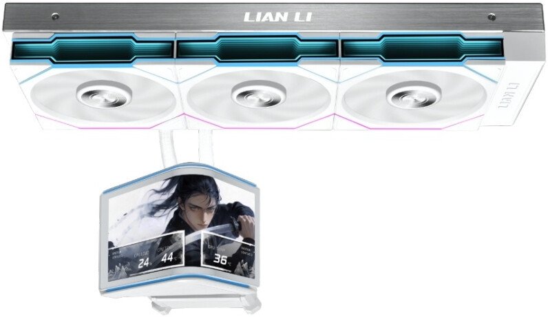 Система жидкостного охлаждения для процессора Lian Li HydroShift II OLED Curved 360TL GHS2OLDC36TW G89.GHS2OLDC36TW.R0