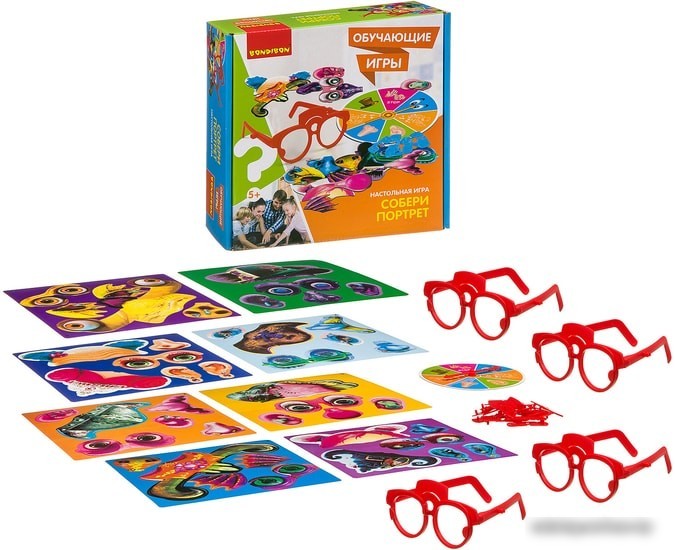 Развивающая игра Bondibon Собери портрет ВВ3458