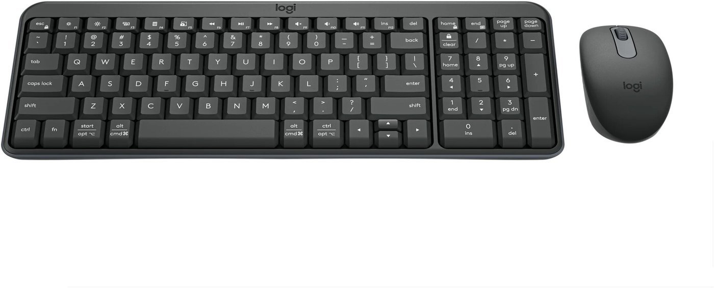 Офисный набор Logitech MK250 Compact Bluetooth Wireless Combo 920-013853 (графит)