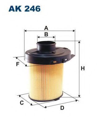 Воздушный фильтр Filtron AK246