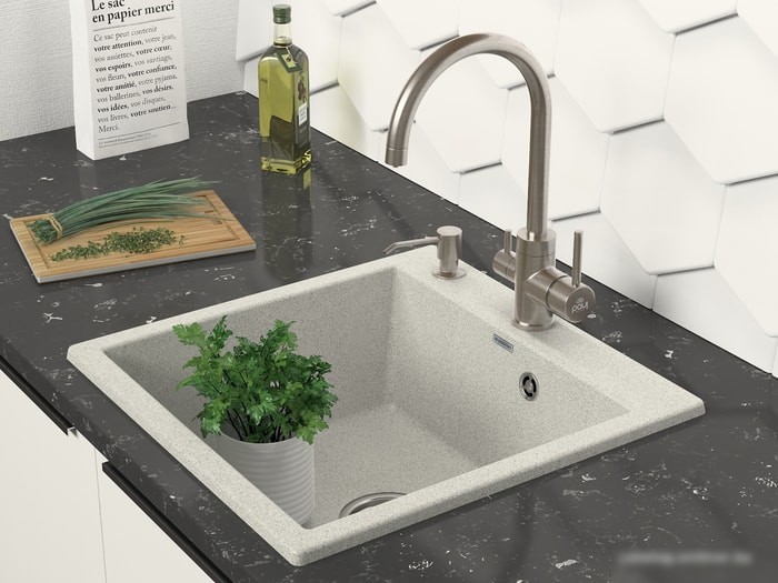 Кухонная мойка Paulmark Praktisch PM105152-GR