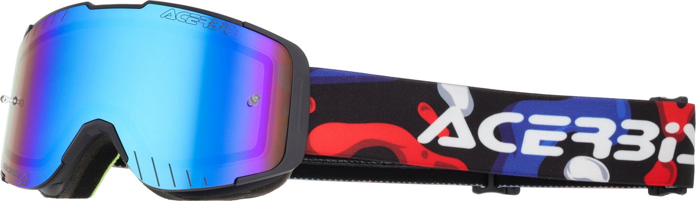 Мотошлем Acerbis Vanguard Kid Mirror 0027526.316 (черный/синий)