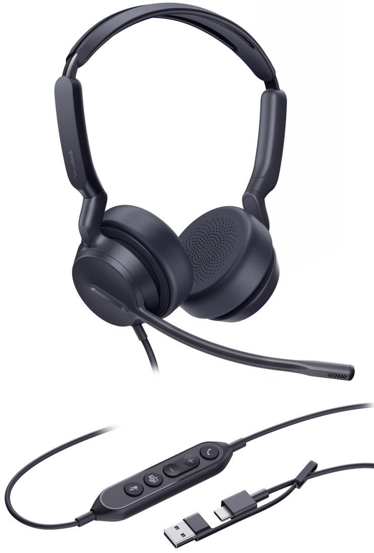 Офисная гарнитура Yealink UH42 Dual UC USB-C/A