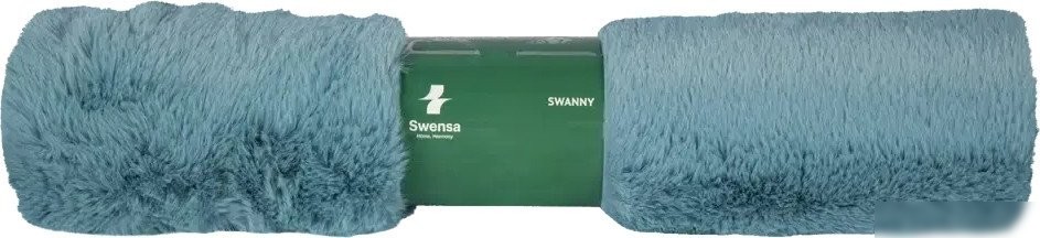 Коврик для ванной Swensa Swanny Aqua 4 50x80см SWM-2400TRQ-B (бирюзовый)