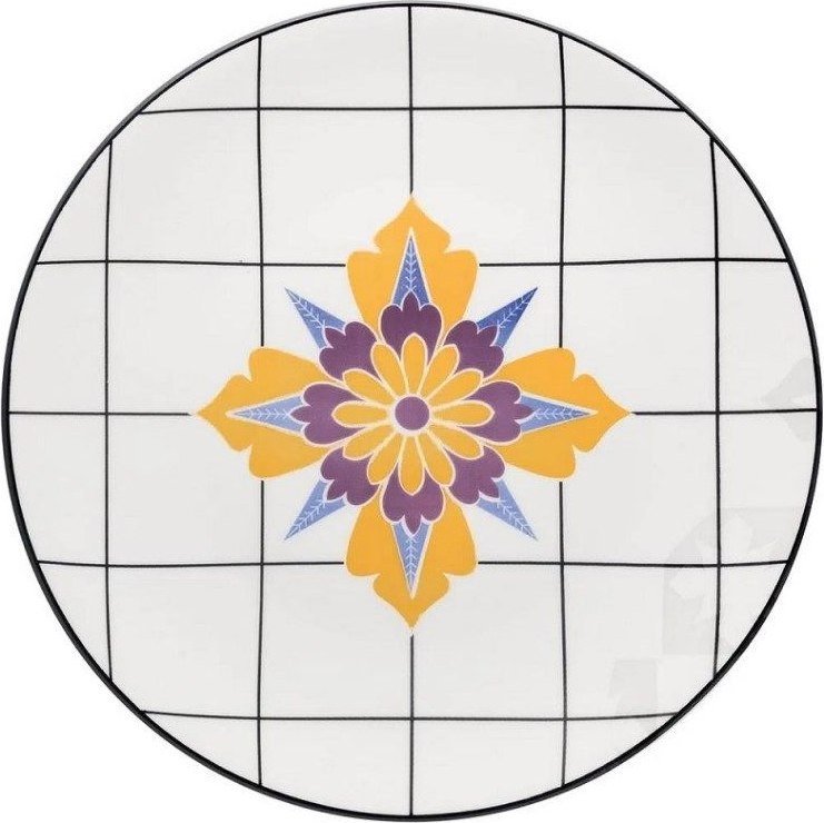 Тарелка обеденная Oxford Coup Grid 101235 EA02-4684