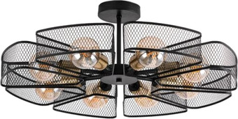 Люстра средней высоты Arte Lamp Maasym A7044PL-8BK