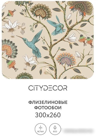 Фотообои Citydecor Абстракция 1 300x260