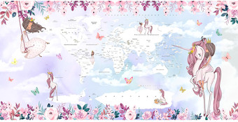 Виниловые обои Citydecor Princess 11 300x150