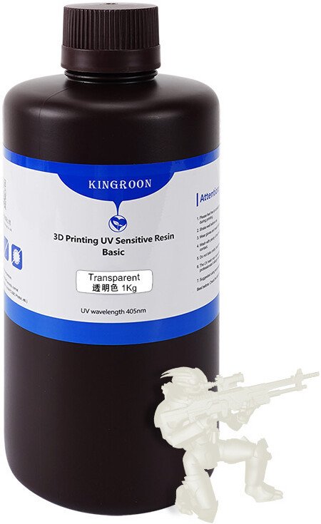 Фотополимер Kingroon Standard B02173 (1 л, прозрачный)