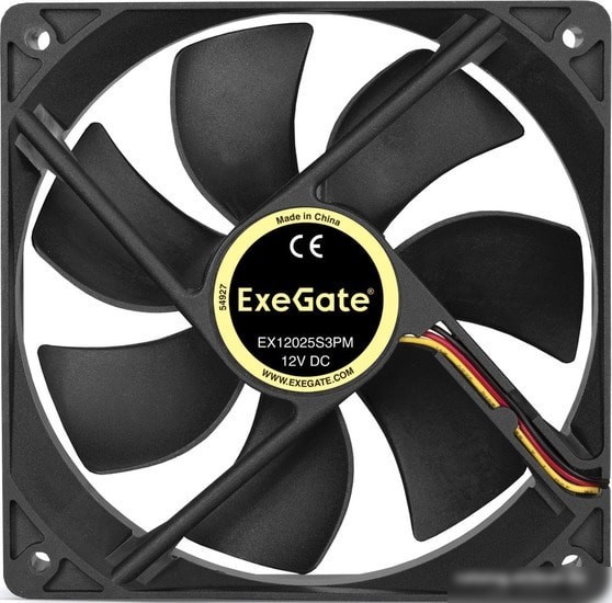 Вентилятор для корпуса ExeGate EX12025S3PM EX283389RUS
