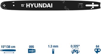 Шина для пилы Hyundai TCN325-64-310B