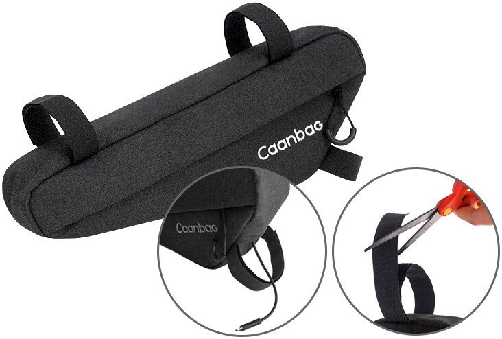 Велосумка Caanbag Стрела XL CAAN-TR-65BL (черный)