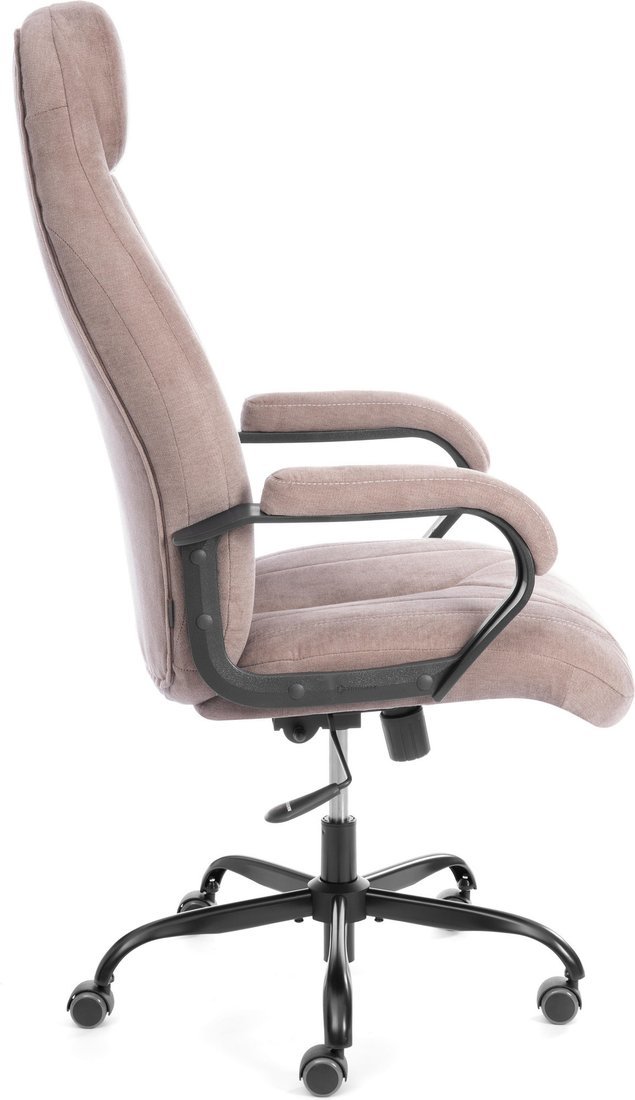 Офисное кресло TetChair Boss metalBL (ткань, светло-коричневый, KUB 03)