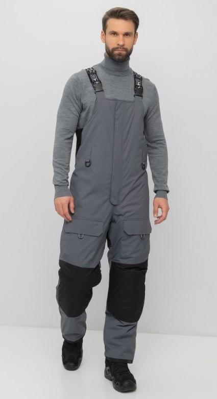 Одежда для охоты, рыбалки Huntsman Yukon Ice-45°C (р.44-46/182-188, серый/черный)