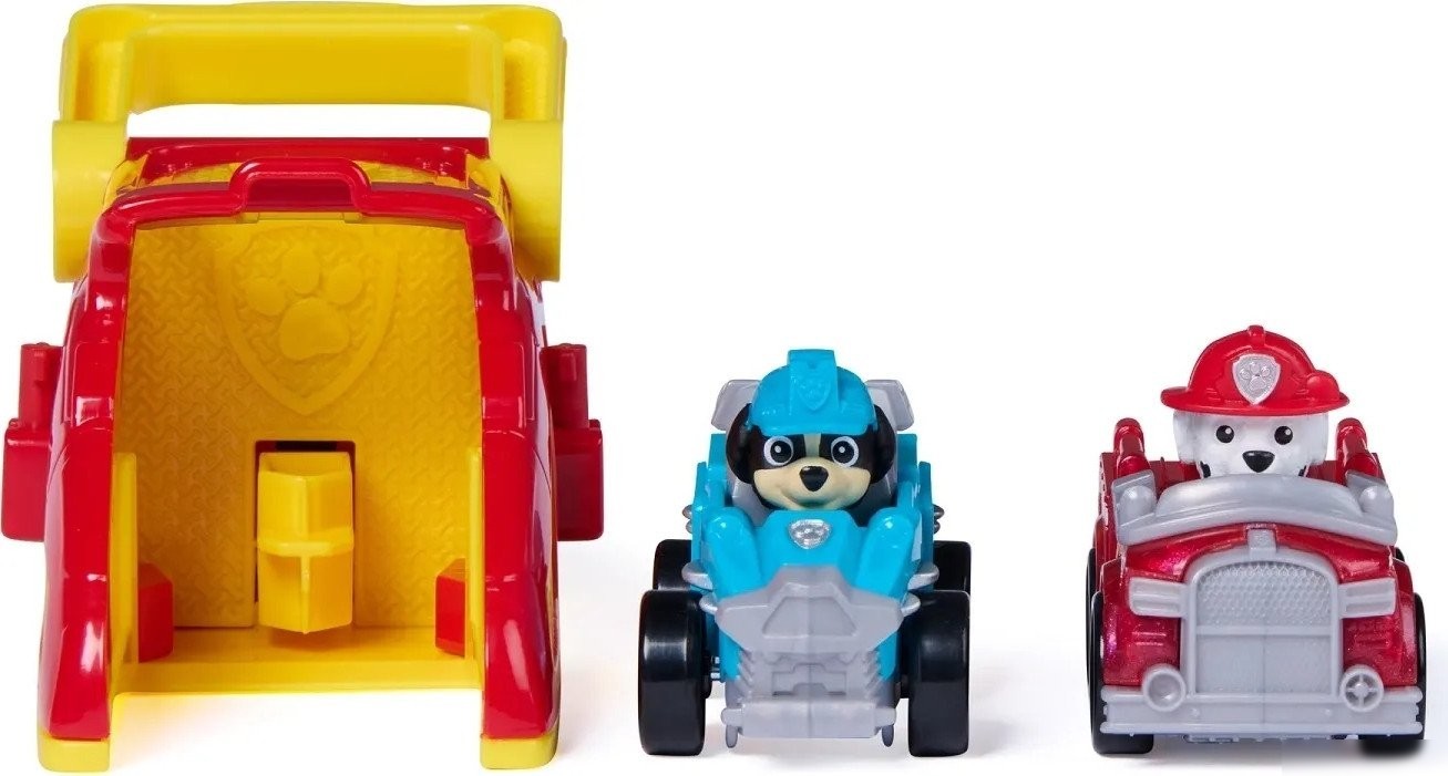 Игровой набор PAW Patrol Поисковый отряд Лаунчер Маршалл с машинкой 70816