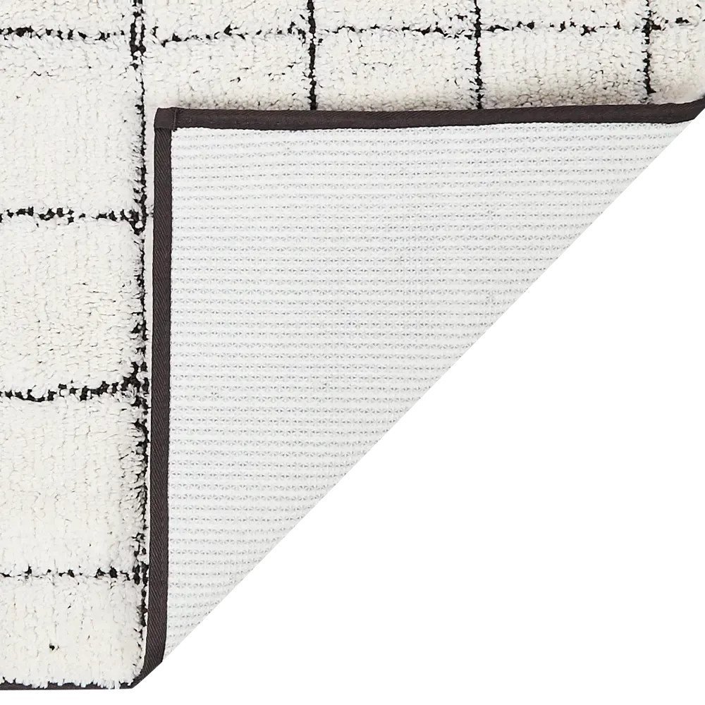 Коврик для ванной Swensa Note 50x80см SWM-5010WHT-B (белый)