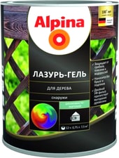 Лазурь Alpina Лазурь-гель для дерева снаружи (белый, 0.75 л)