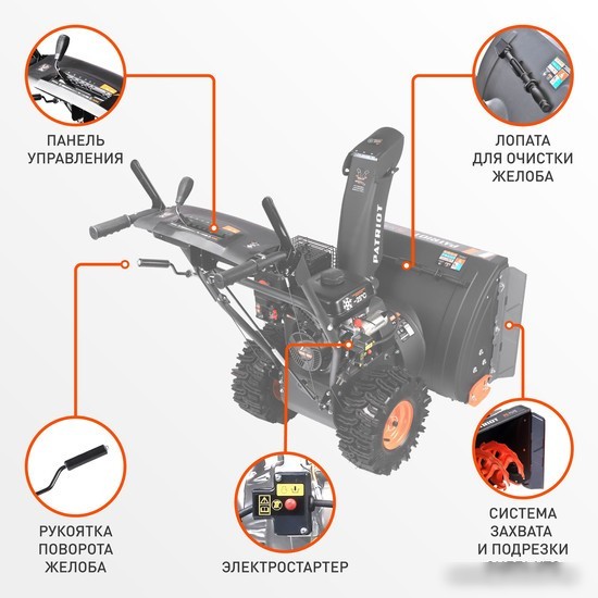 Снегоуборщик Patriot PS 707 E