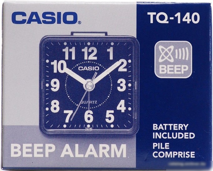 Настольные часы Casio TQ-140-1EF