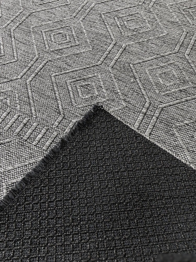 Ковер для жилой комнаты Linea Hali Gabardine K5053-GREY (1.5x2.3)