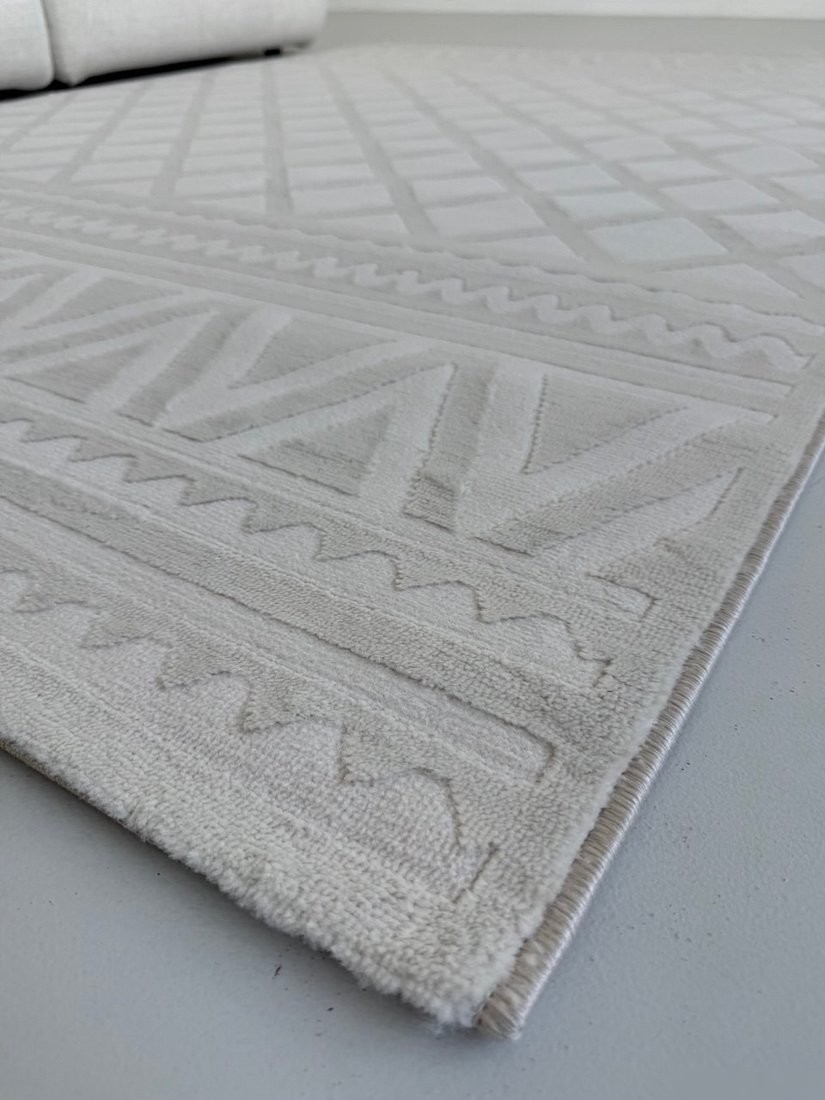 Ковер для жилой комнаты LAXMI Comfort 847 прямоугольник (3x4, Cream/Cream)