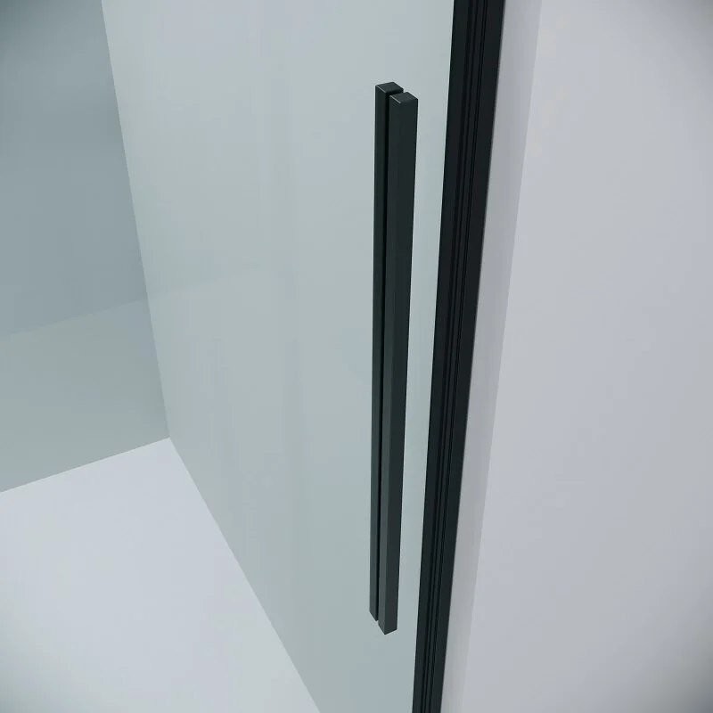 Душевой уголок Grossman Galaxy 100x80x195 120.K33.01.1080.21.00 (черный матовый/прозрачное стекло)