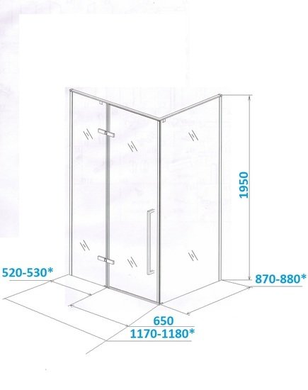 Душевой уголок Cerutti Spa C1AW 120x90