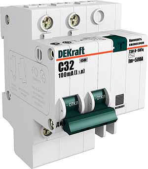 Дифференциальный автомат Schneider Electric DEKraft 15002DEK