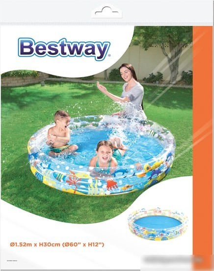 Надувной бассейн Bestway 51004 (152х30)