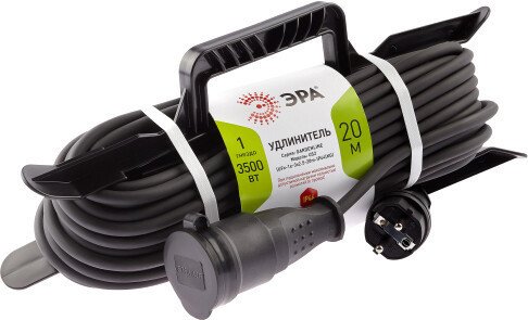 Удлинитель ЭРА UFx-1e-3x2,5-20m-IP44(KG) Б0050871