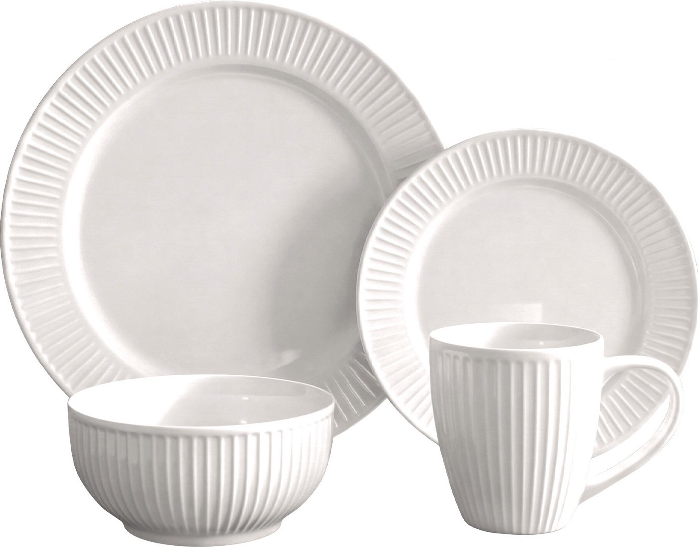 Столовый сервиз Appetite Монблан LS-0416-MN (16пр)