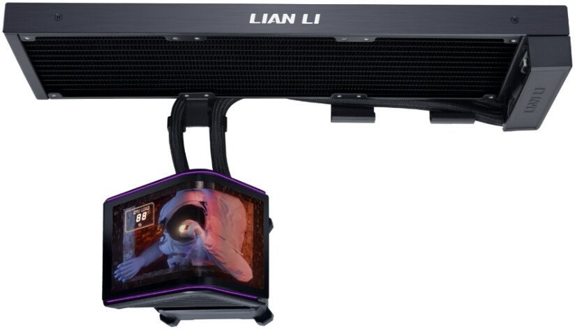 Система жидкостного охлаждения для процессора Lian Li HydroShift II OLED Curved 360 Fanless GHS2OLDC36NB G89.GHS2OLDC36NB.R0