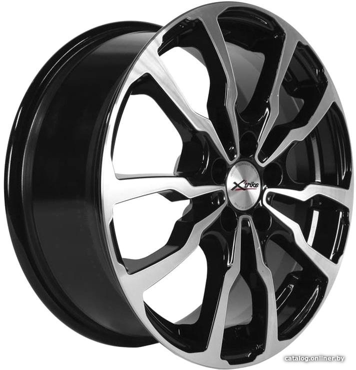 Литые диски X'trike X-117 16x6.5" 5x108мм DIA 67.1мм ET 43мм BK/FP Литые диски X'trike X-117 16x6.5" 5x108мм DIA 67.1мм ET 43мм BK/FP