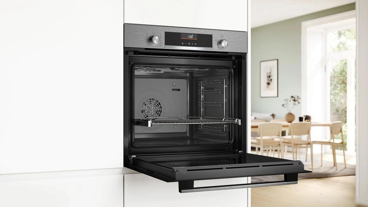 Электрический духовой шкаф Bosch Serie 6 HBG536ES3