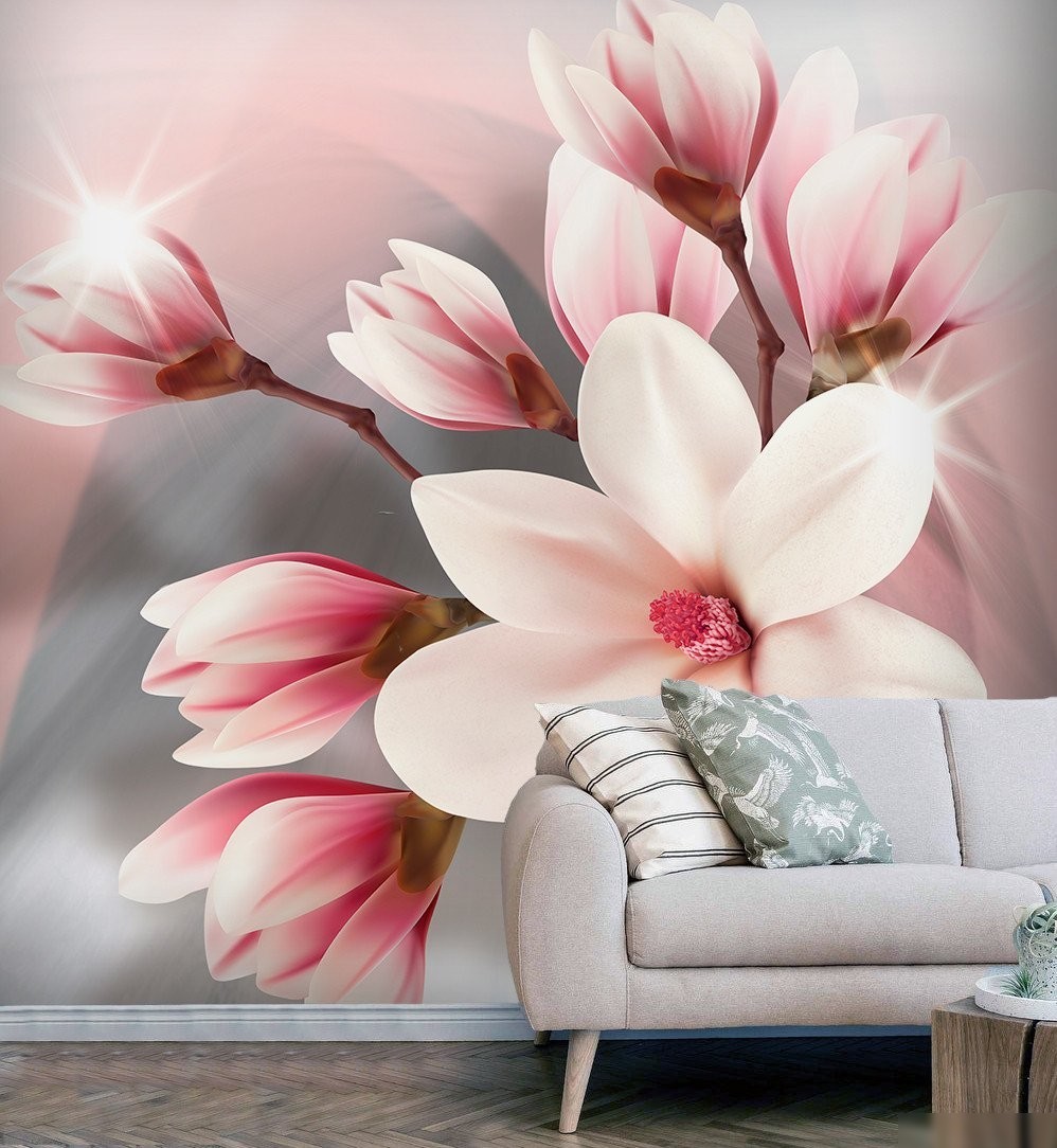 Фотообои Vimala Розовая магнолия 270x300