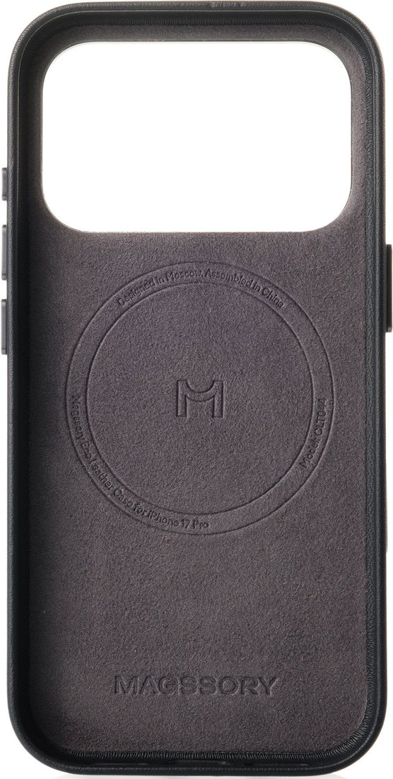 Чехол для телефона Magssory Eco-Leather Case для iPhone 17 Pro Midnight CLT044m