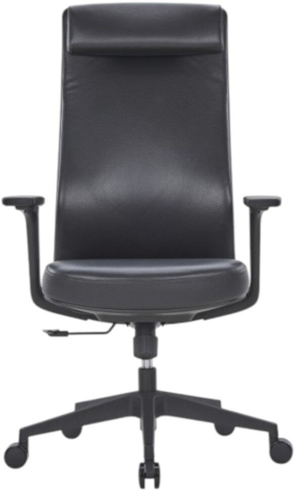 Офисное кресло SitZone CH-366A (натуральная кожа, черный)