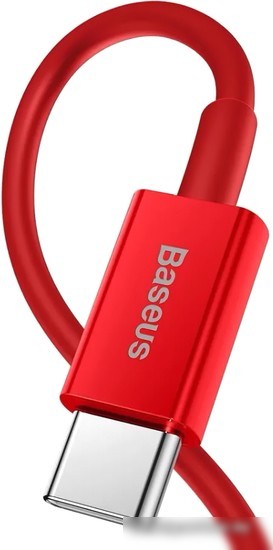 Кабель Baseus USB Type-C - Lightning CATLYS-A01 (1 м, черный)