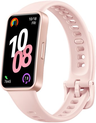 Фитнес-браслет Huawei Band 10 (розовый, международная версия)