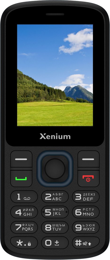 Кнопочный телефон Xenium L240 (черный)