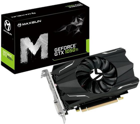 Видеокарта Maxsun GeForce GTX 1050 Ti Transformer 4G