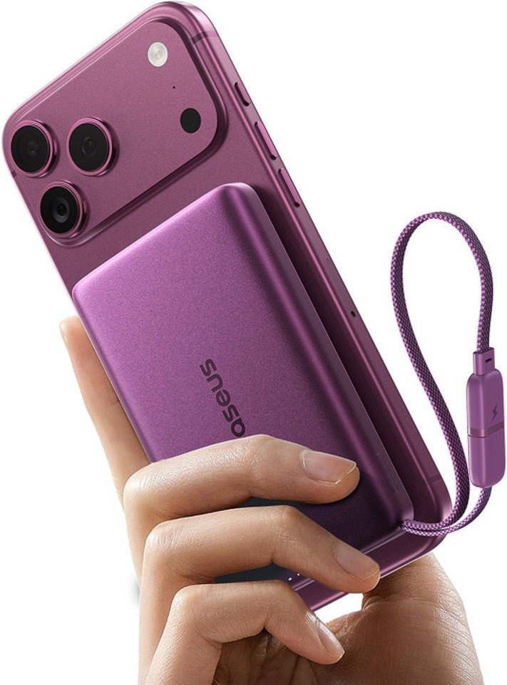 Внешний аккумулятор Baseus PicoGo AM52 45W 10000mAh (фиолетовый)