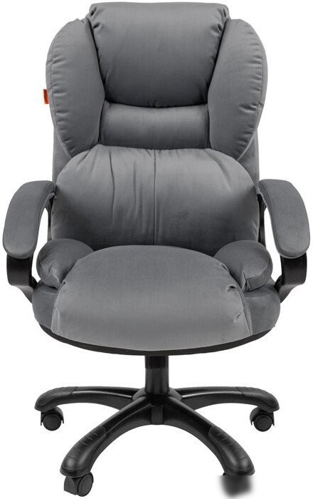 Офисное кресло CHAIRMAN Home 434 (Т-55 серый/черный пластик)