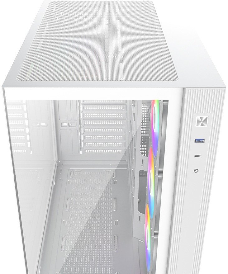 Корпус ID-Cooling View 510 ARGB (белый)