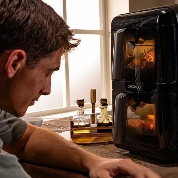 Аэрогриль (аэрофритюрница) Cecotec Cecofry DuoLevel 12000 Window 109325